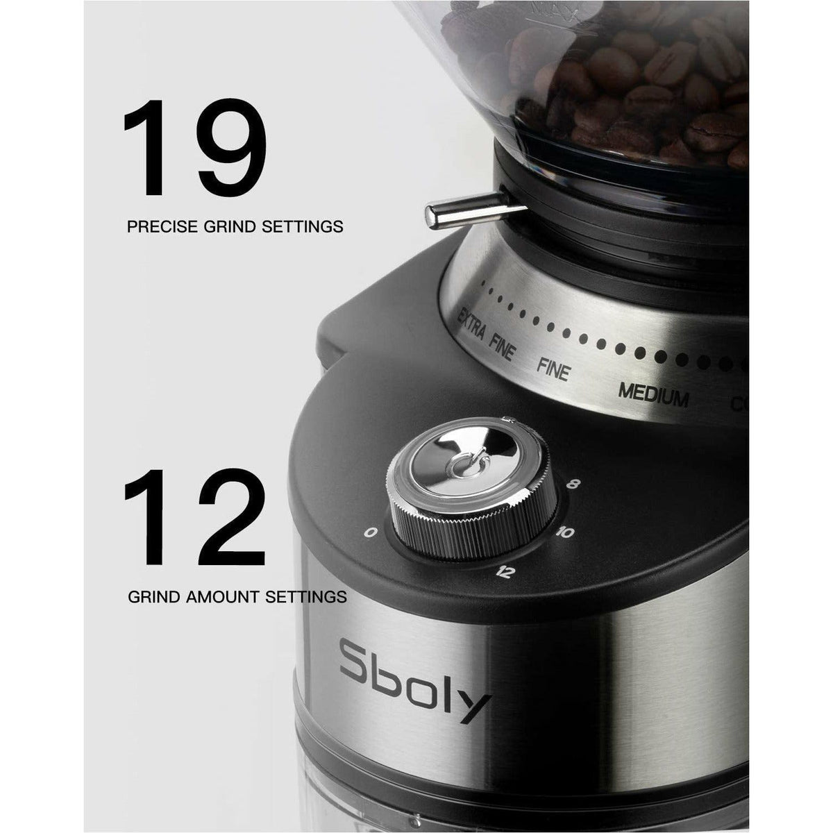 Sboly Conical Burr Coffee Grinder Espresso Libya