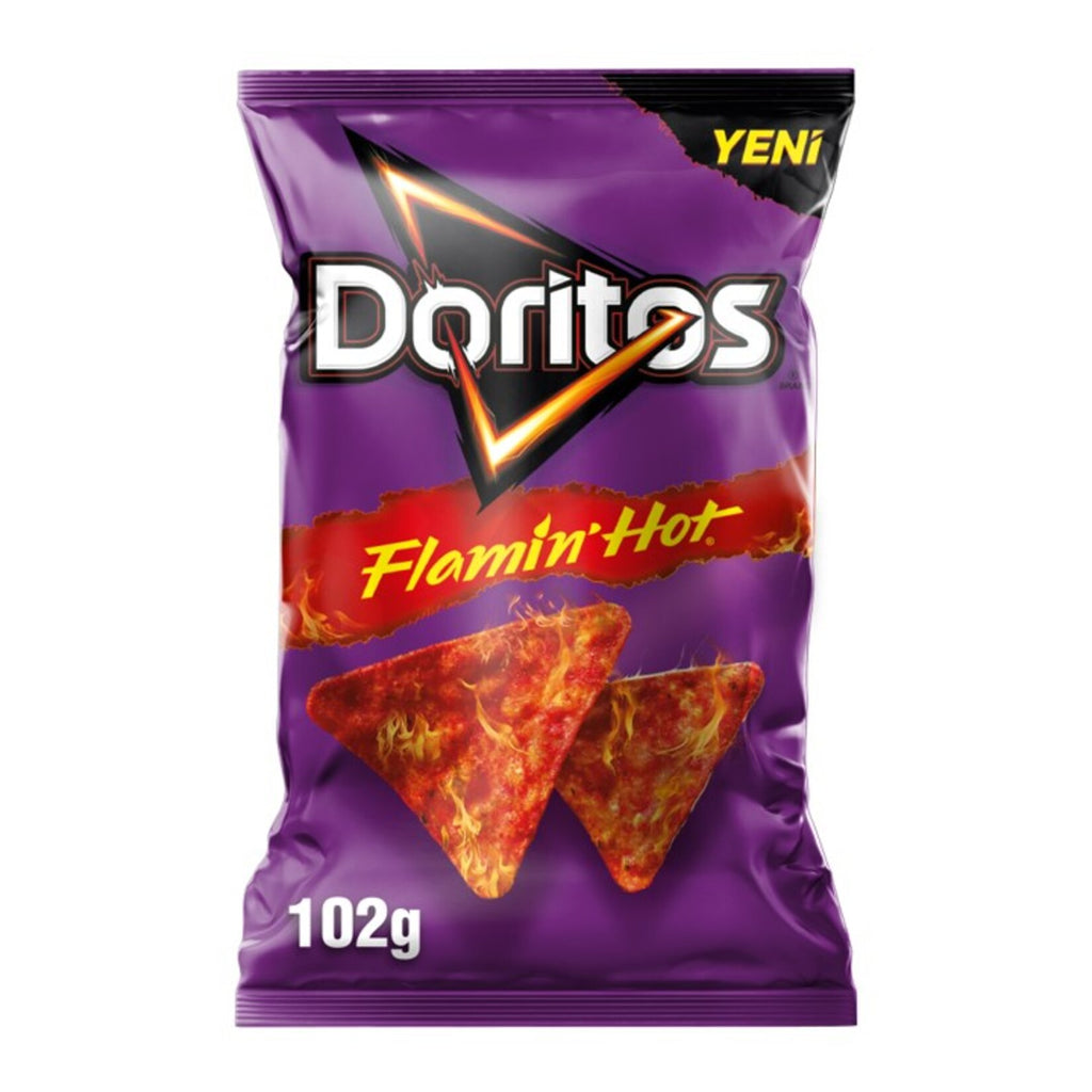 Doritos Flamin' Hot Cort Chips -102g