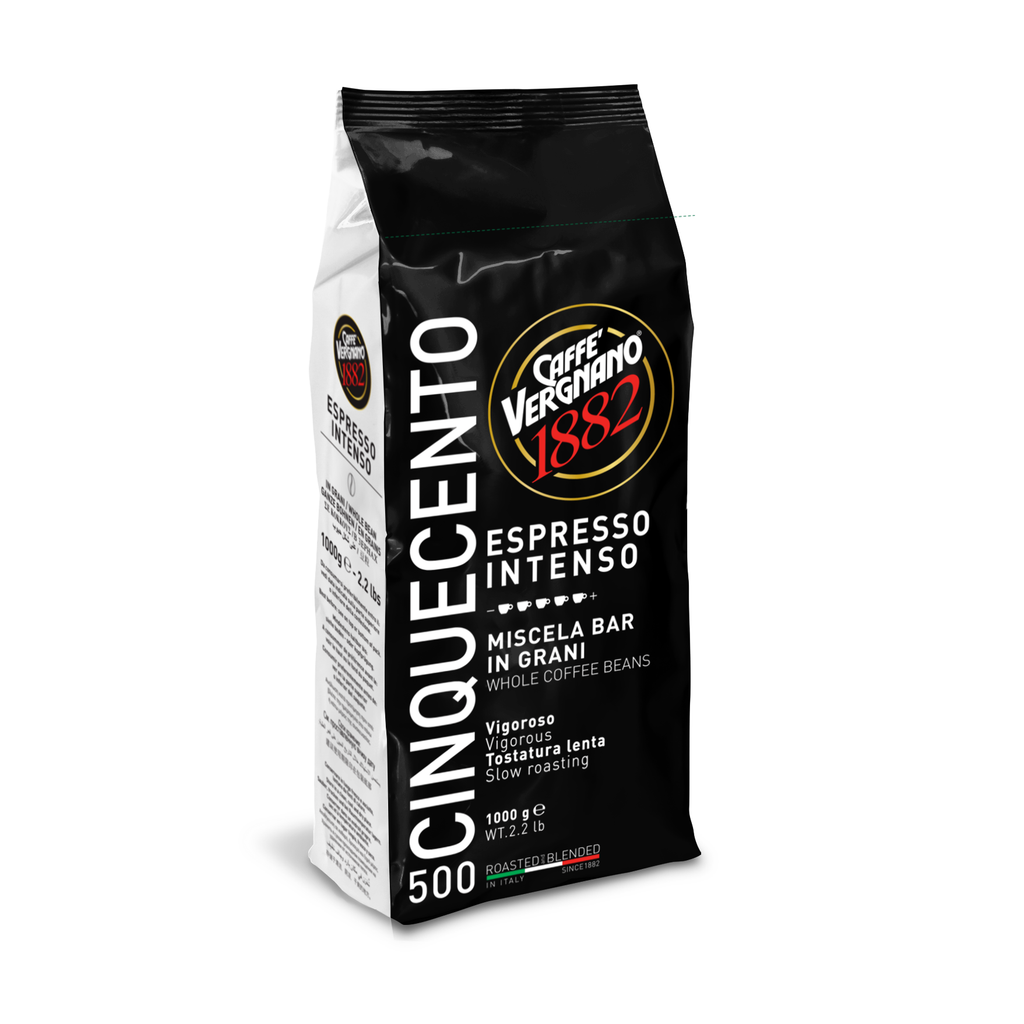 Caffe Vergnano Espresso Intenso 500 Blend, Coffee beans - 1kg