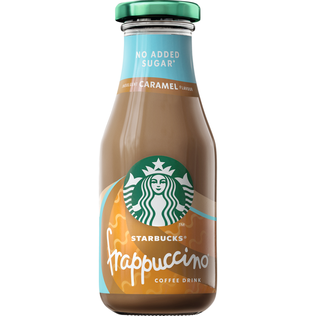 Starbucks Frappuccino Coffee Caramel  Drink No Added Sugar - 250ml