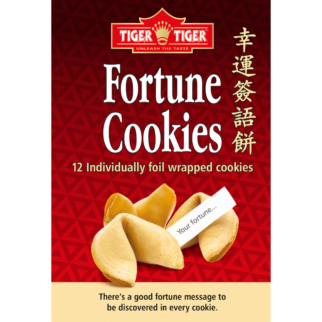 Tiger Tiger Fortune Cookies - 12 Pieces