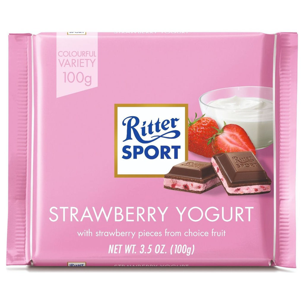 Ritter SPORT Strawberry Yogurt Chocolate - 100g