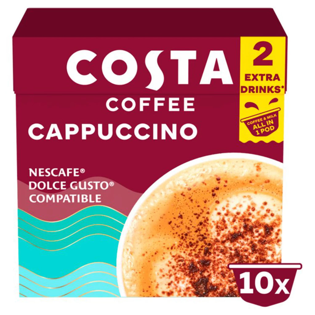 Costa Signature Blend Cappuccino - Dolce Gusto - 12 Drinks