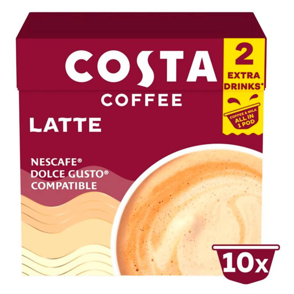 Costa Signature Blend Latte - Dolce Gusto - 12 Drinks