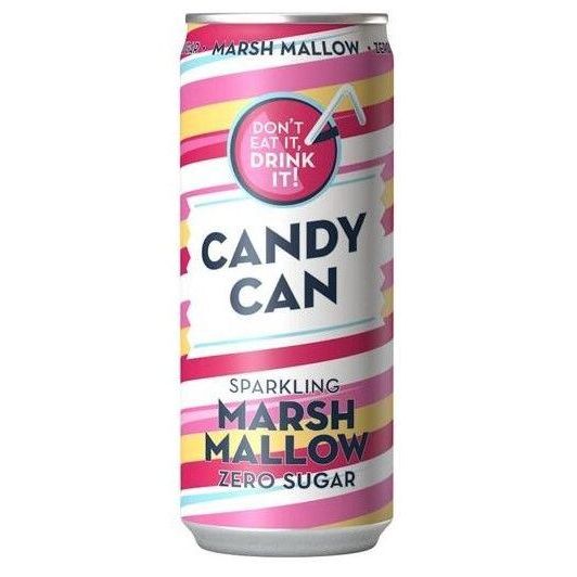 Candy Can Marshmallow sugar free marshmallow sparkling soda 330 ml
