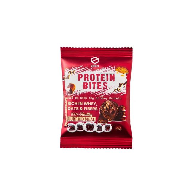 Zero Double Chocolate Protein Bites 10g Protein - 30g