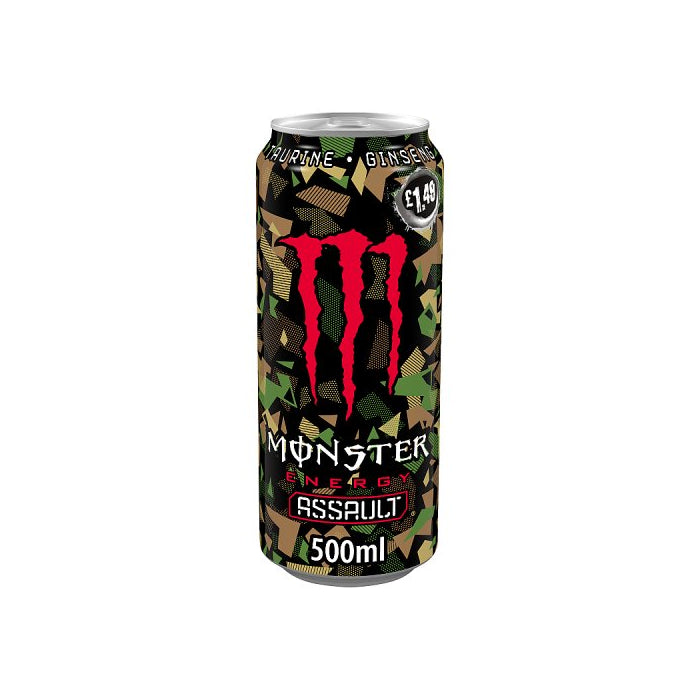 Monster Energy Assault, Energy Drink -500ml