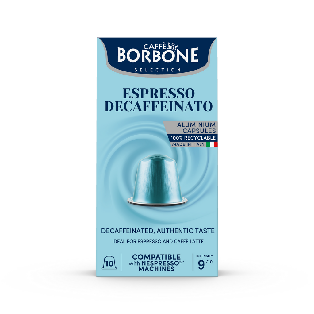 Caffe Borbone Espresso Decaffeinated Nespresso Compatible (10 Capsule Pack)