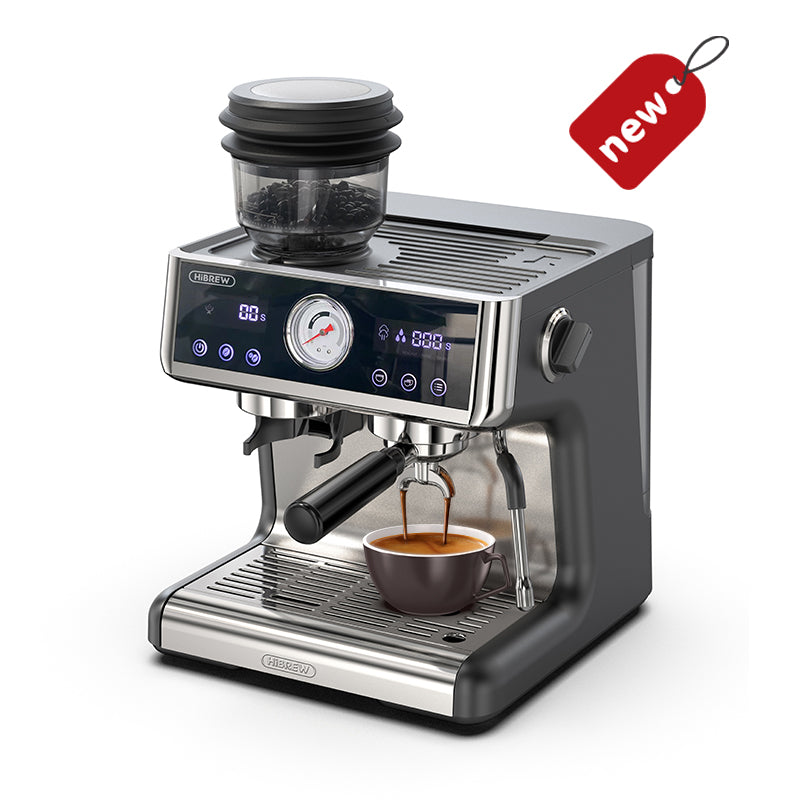 HiBREW - Dual Boiler System Barista Pro Espresso Coffee Machine H7A