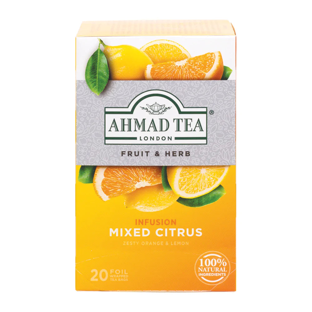 Ahmad Tea Fruit & Herb Mixed Citrus Infusions - Teabags (20)