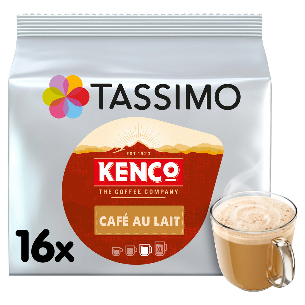 Tassimo Kenco  Café Au Lait Capsules (16 Drinks)