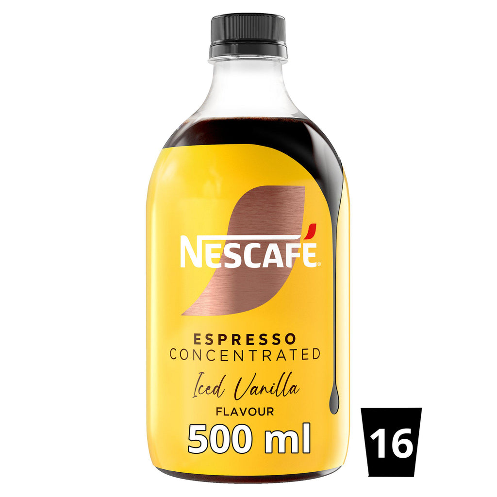 Nescafe Iced Coffee Espresso Concentrated Vanilla Flavour - 500ml