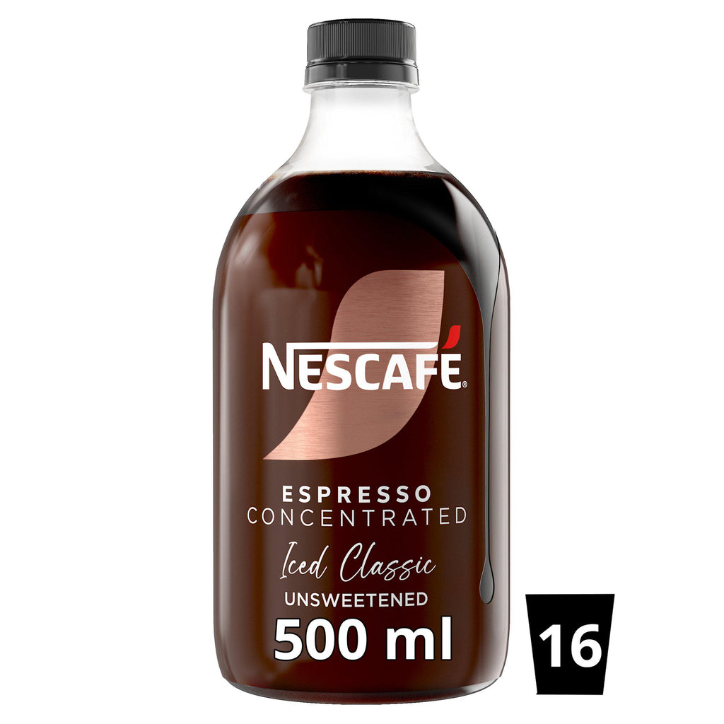 Nescafe Iced Coffee Espresso Concentrated Classic Unsweetened Flavour - 500ml