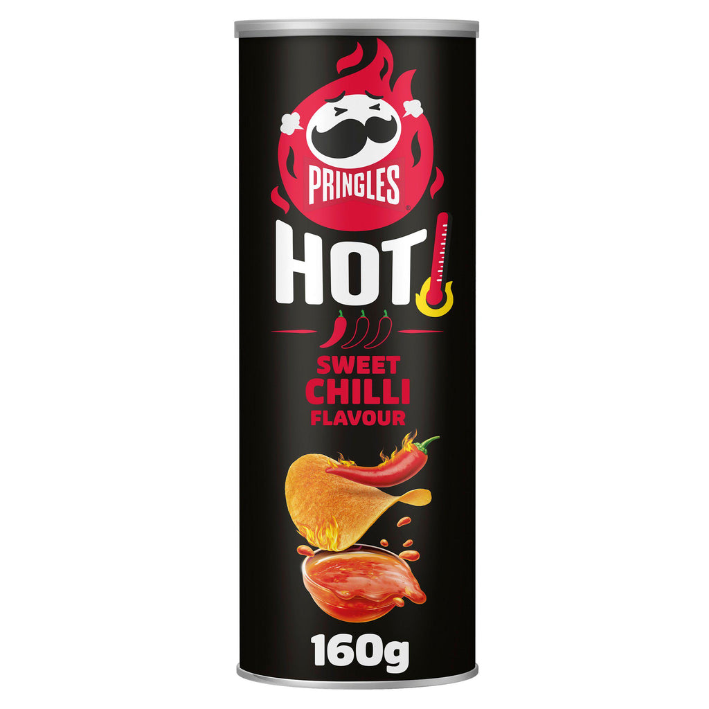 Pringles Hot Sweet Chilli Chips - 160g