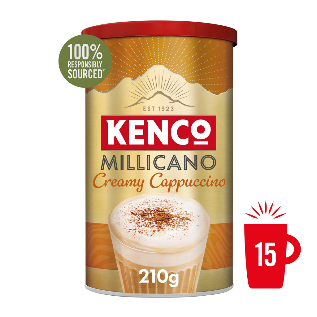 Kenco Millicano Creamy Cappuccino Instant Coffee - 210g