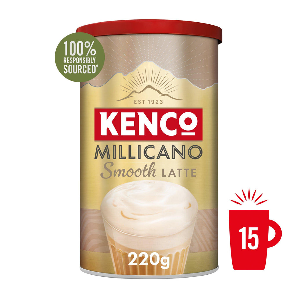 Kenco Millicano Smooth Latte Instant Coffee - 220g