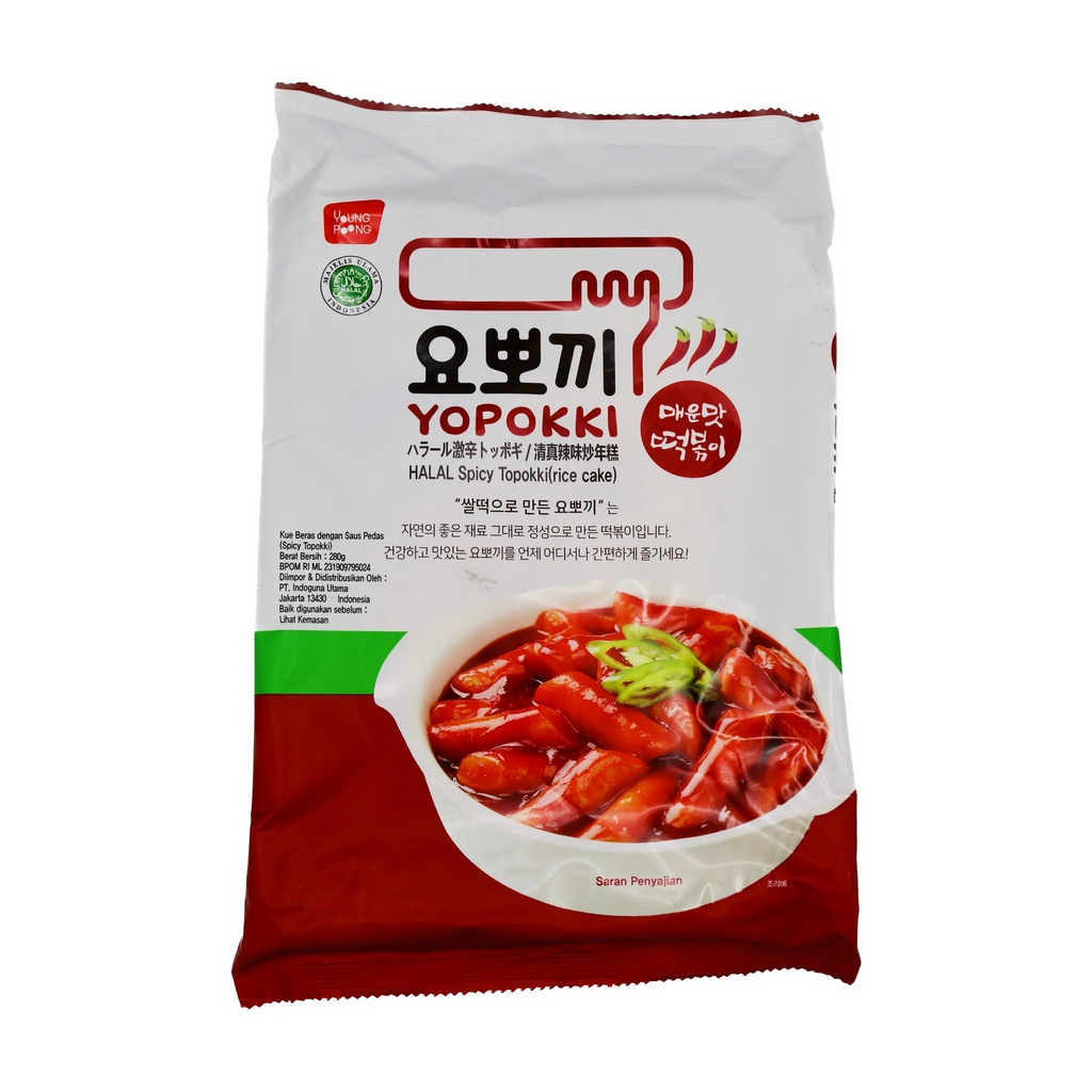 Yopokki Korean Spicy Topokki - 240g