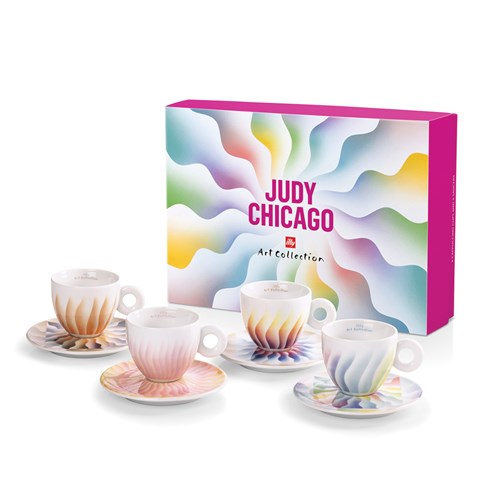 Espresso Cups the Judy Chicago illy Art Collection