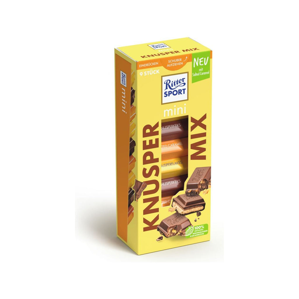 Ritter Sport mini Knusper Mix 9 pcs. 150g