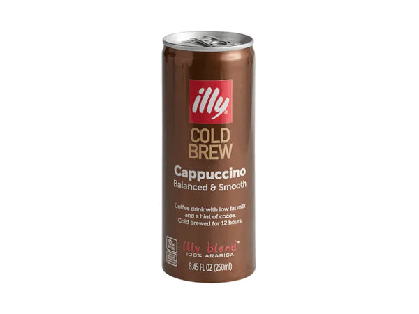 Illy Cold Brew Cappuccino Coffee - 250ml
