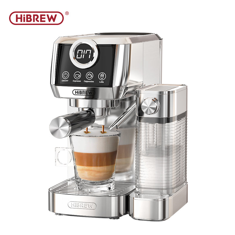 HiBREW Semi Automatic Coffee Machine Stainless Steels H13A