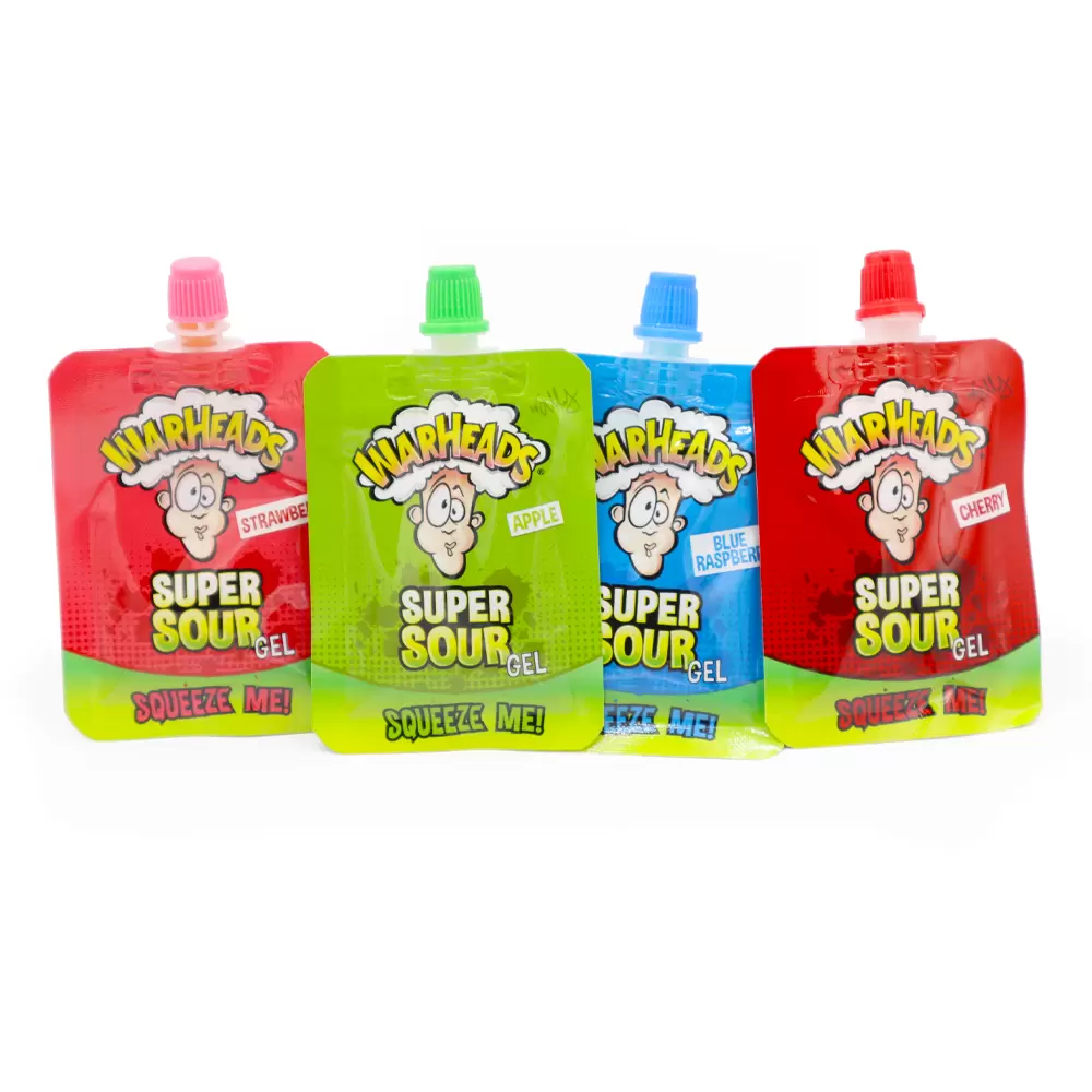 Warheads Super Sour Squeeze Me Candy Gel - 20g