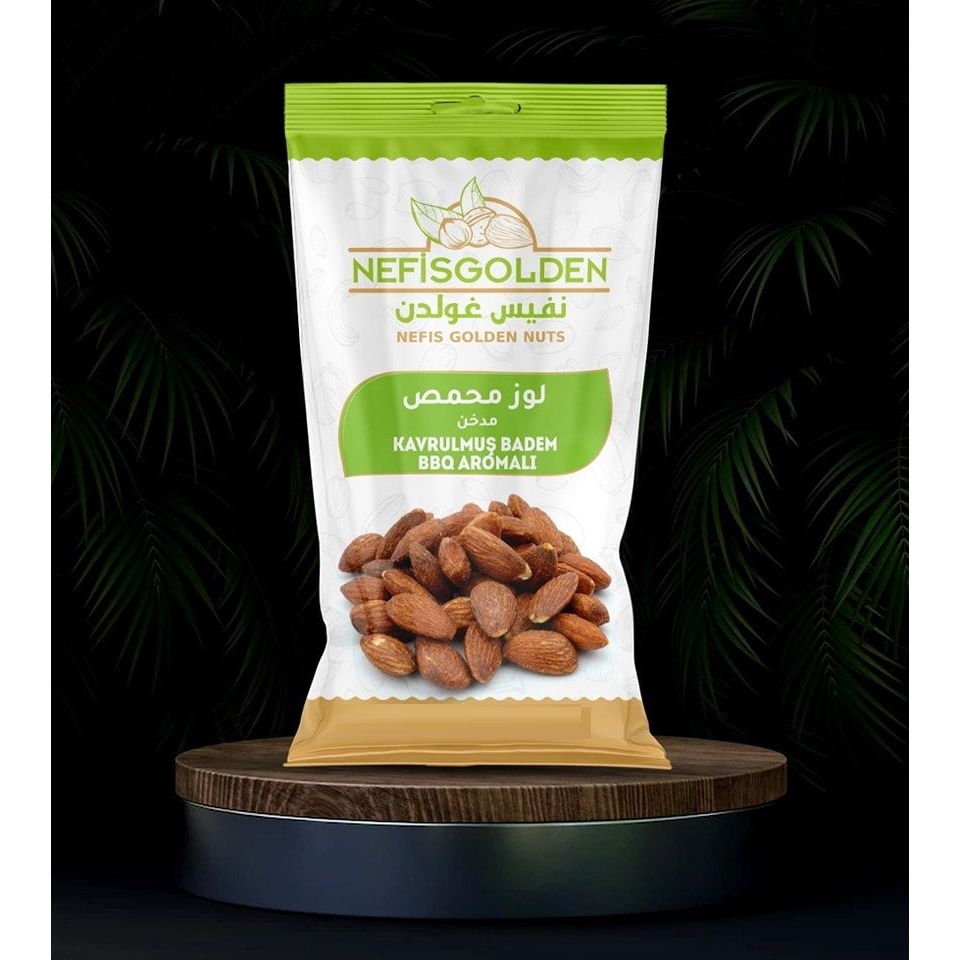 Nefis Golden Nuts, Roasted Almonds - 100g