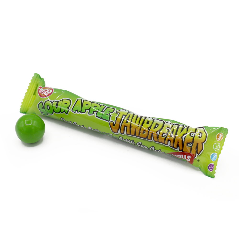 ZED Candy Sour Apple Jawbreaker 6 Ball Pack