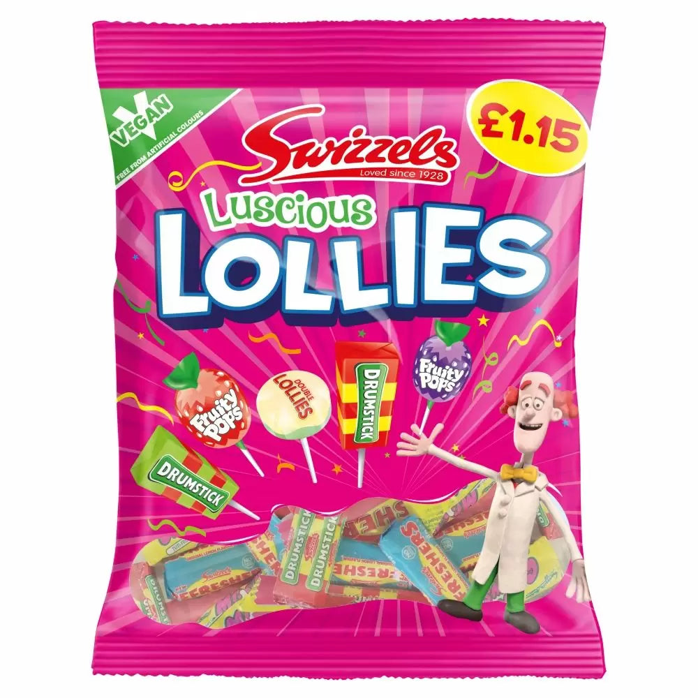 Swizzels Luscious Lollies Bag - 132g