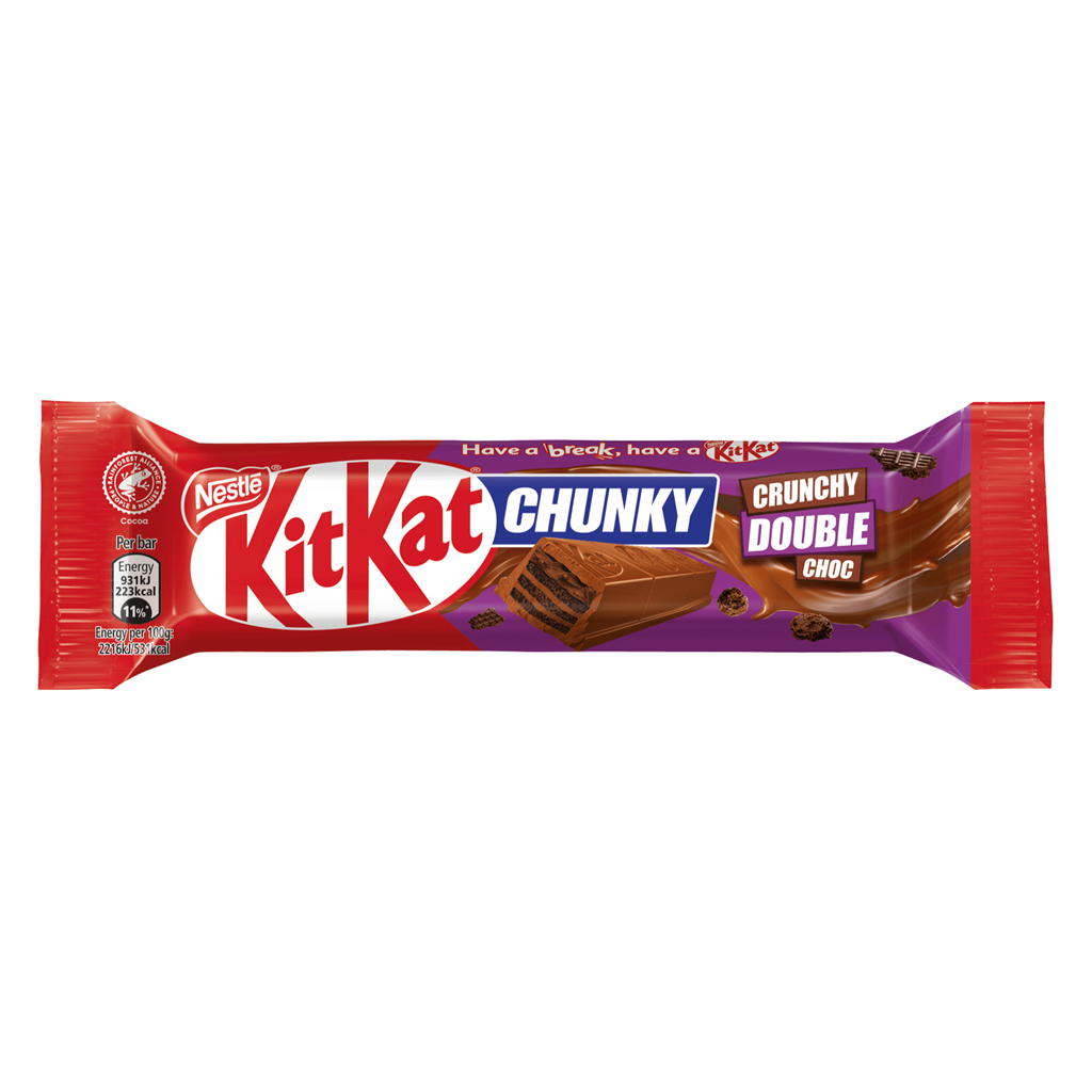 KitKat Chunky Crunchy Double Chocolate - 42g