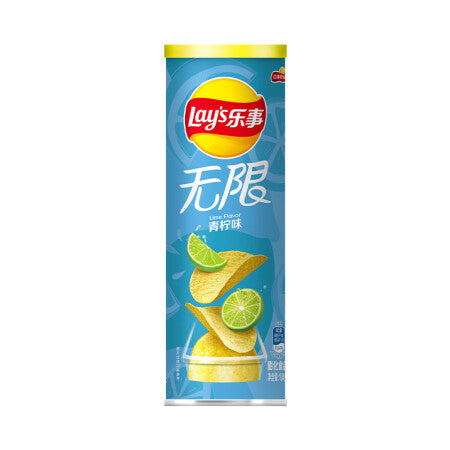 Lay's Unlimited Potato Chips Lime Flavor-104g