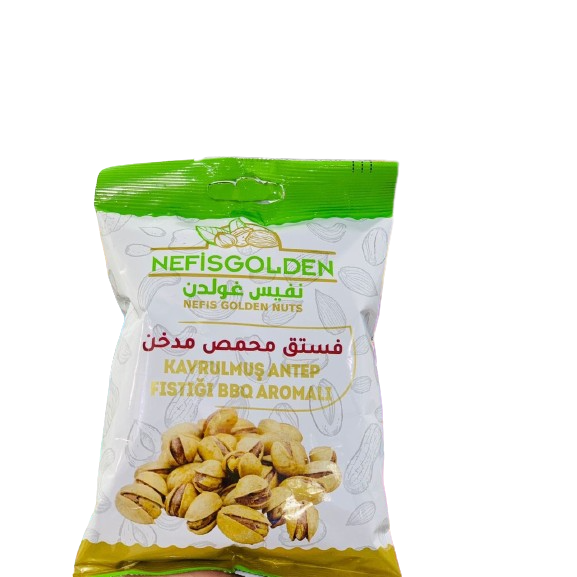 Nefis Golden Nuts, Roasted and Smoked Pistachios - 100g