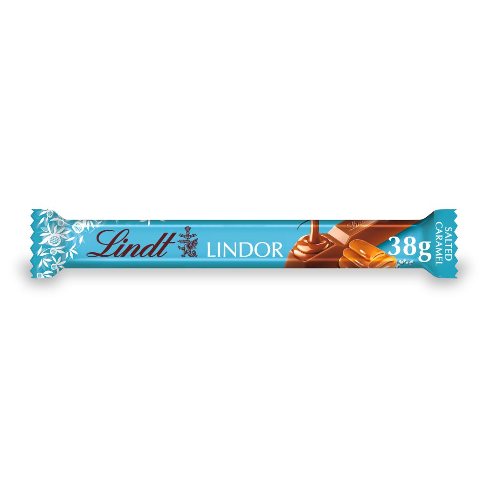 Lindt Lindor Salted Caramel Milk Chocolate Stick, 38g