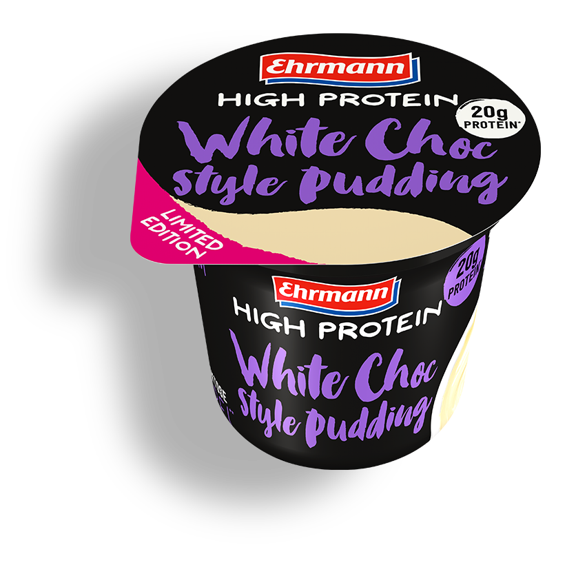 Ehrmann High Protein Pudding White Choc-20 gr