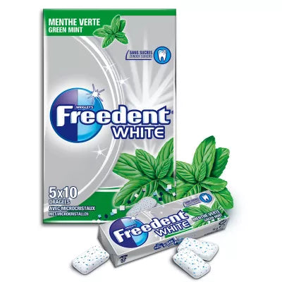 Freedent White Sugar-Free Spearmint Gum 70g