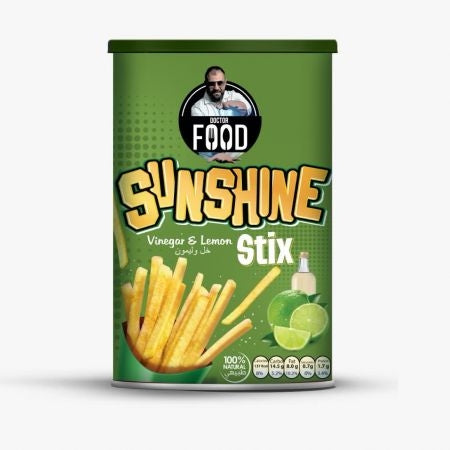 Dr Food Sunshine Stix Vinegar & Lemon - 45g