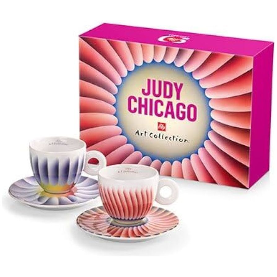 Cappucino Cups the Judy Chicago illy Art Collection