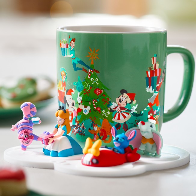 Mickey and Friends Festive Mug and Coaster Set