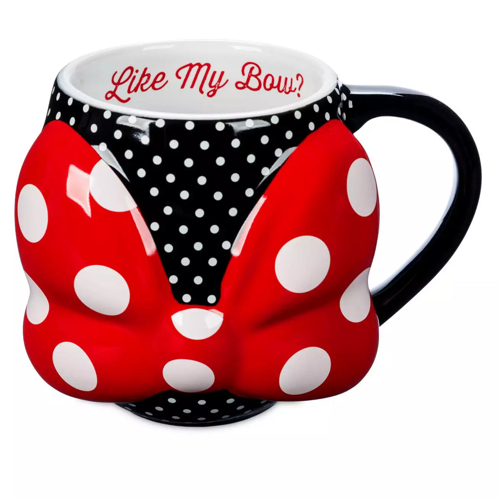 Minnie Mouse Bow Sculpted Mug