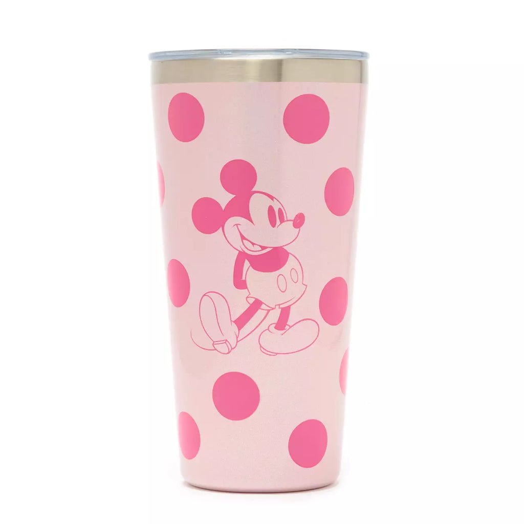 Disney Parks Mickey Mouse Pink Travel Tumbler
