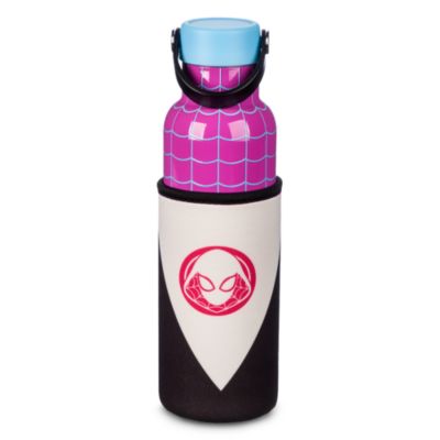 Ghost-Spider Stainless Steel Water Bottle with Sleeve, Spider-Man: Across the Spider-Verse
