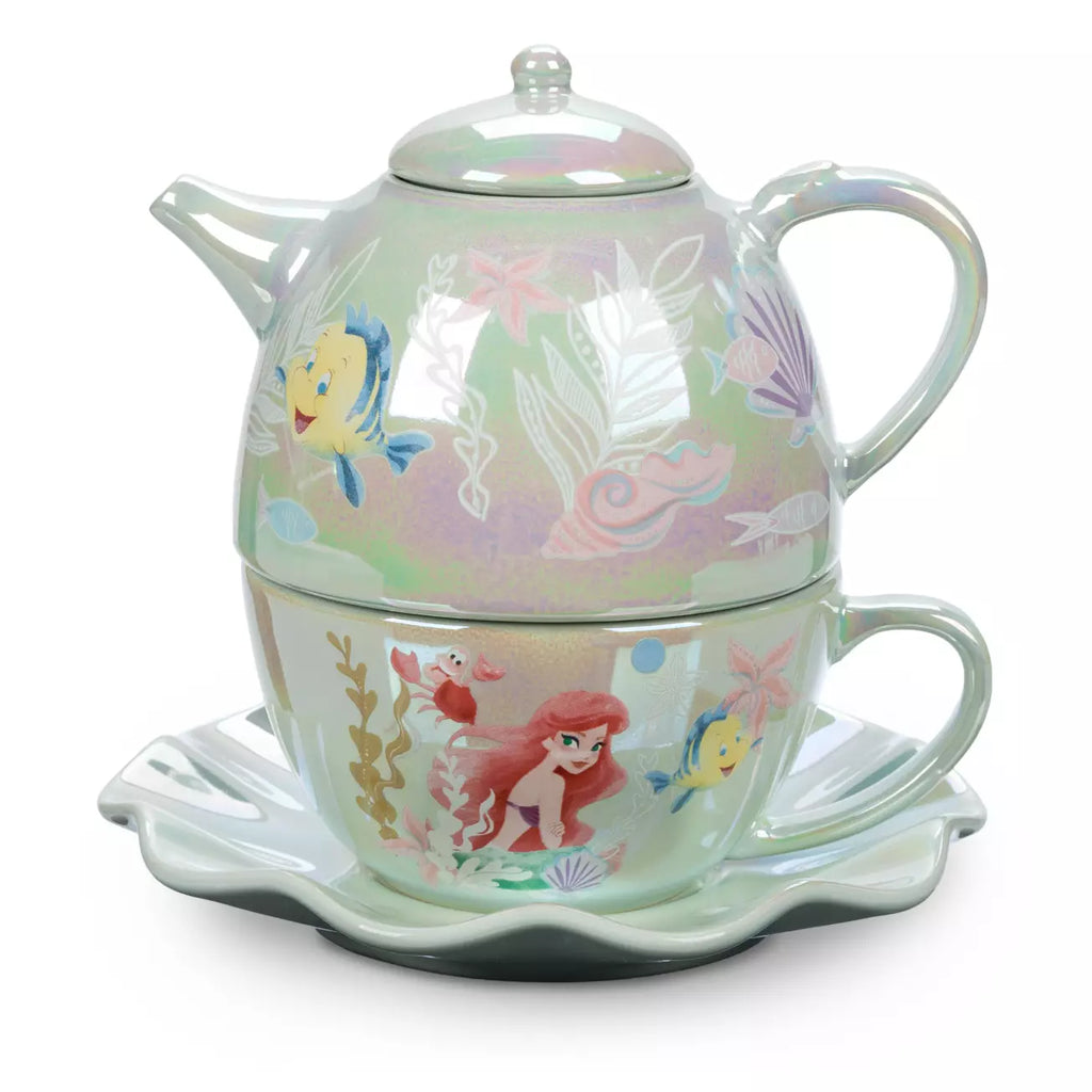Disney Store The Little Mermaid Tea Set