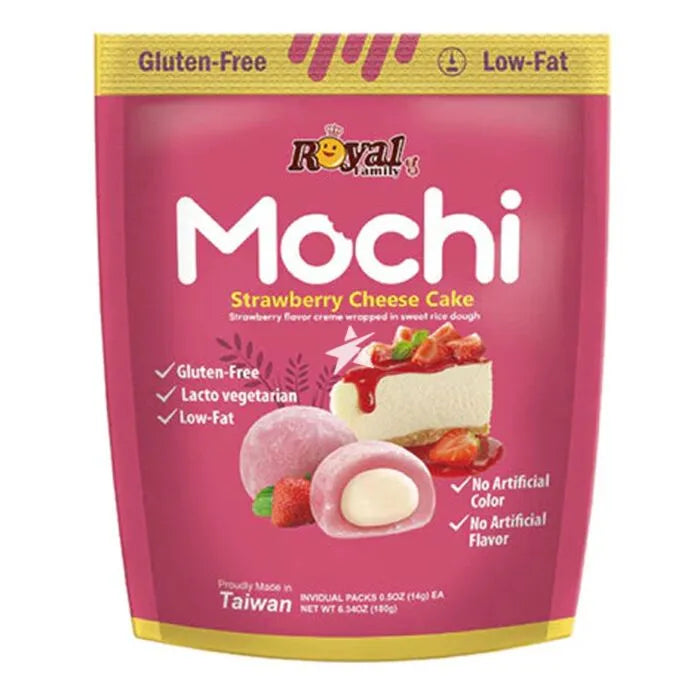 Royal Family Mochi Strawberry Cheese Cake - 180g