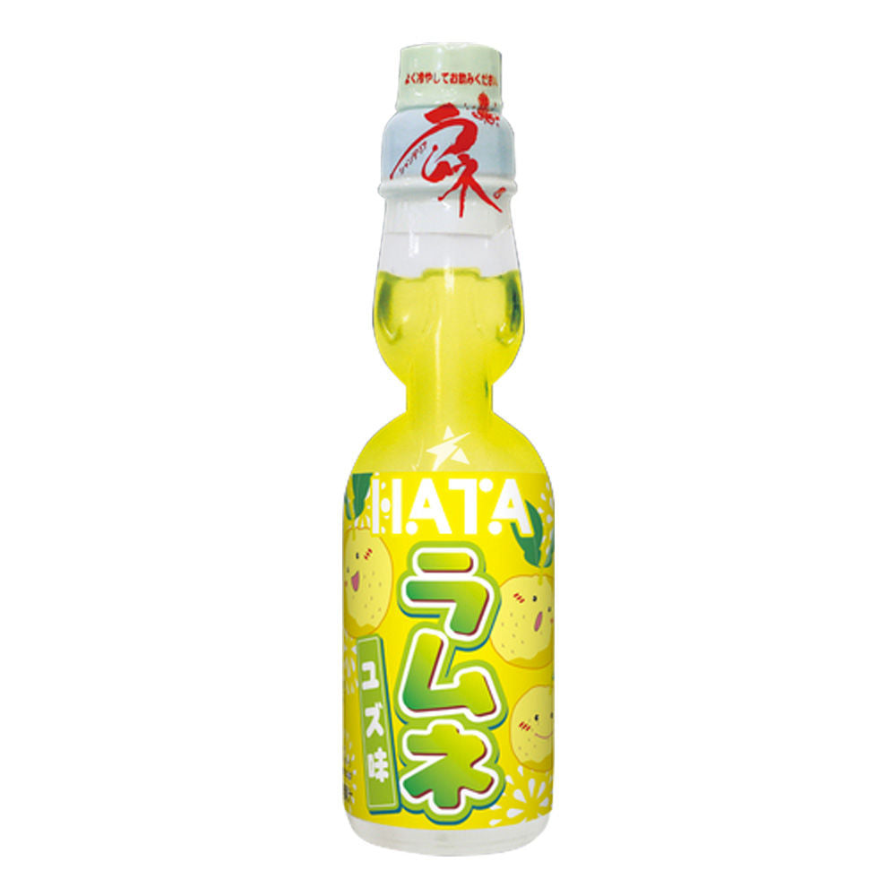 HATA Ramune Yuzu Flavor Japanese Soda - 200ml