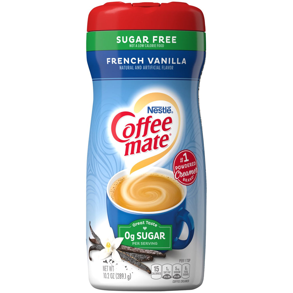 Nestle Coffee Mate Sugar Free French Vanilla, 290g
