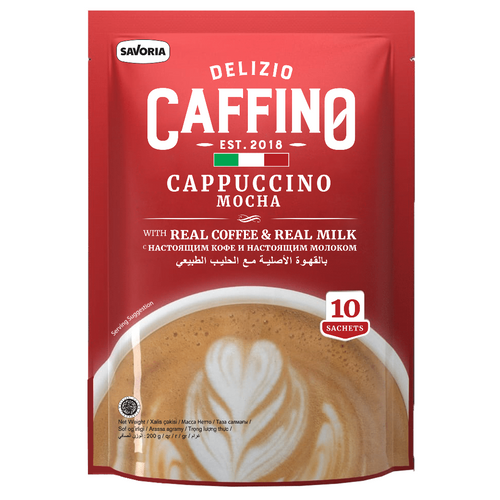 Caffino Cappuccino Mocha Pouch 20gx10