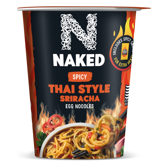 Naked Noodle Spicy Thai Style Sriracha Pot 78G