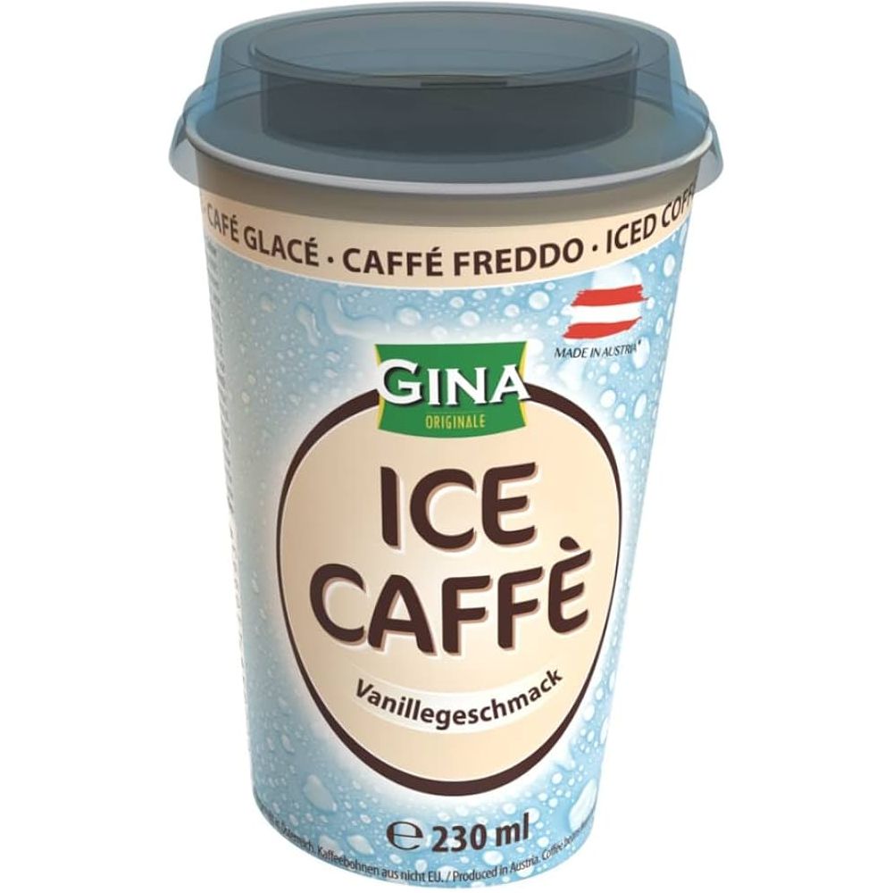 Gina Iced coffee, Vanilla flavor - 230ml