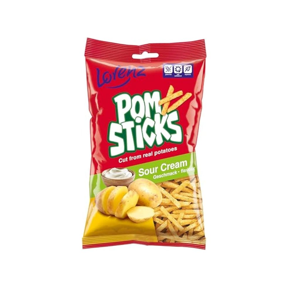 Lorenz Pomsticks Sour Cream Potato Chips - 85g