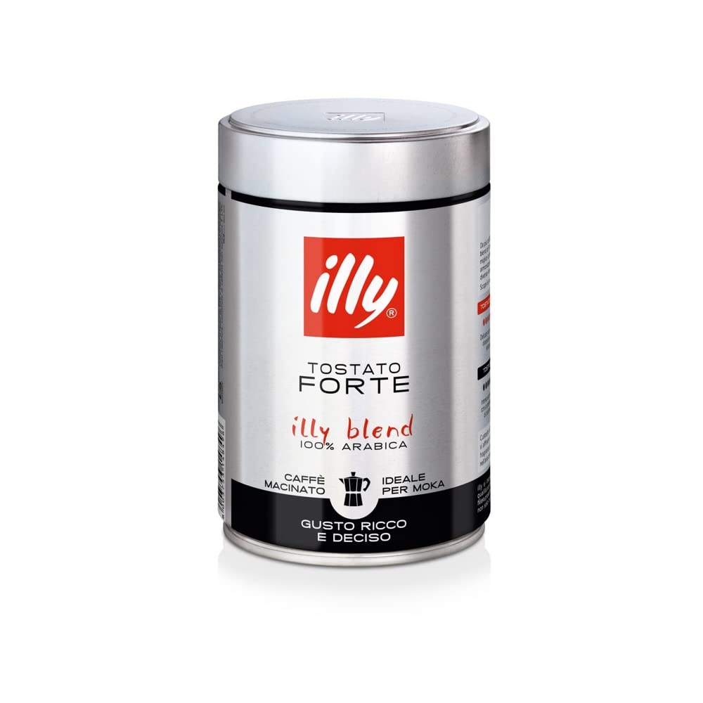 Illy Forte for Moka  - Ground Coffee (250g)